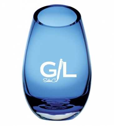 Cairo Blue Vase