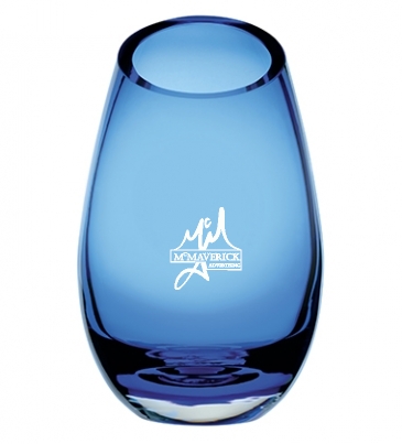 Cairo Blue Vase