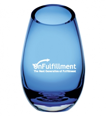 Cairo Blue Vase