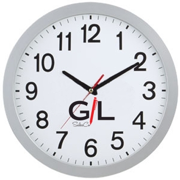 12" Slim Wall Clock
