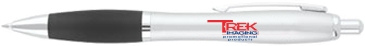 Curvaceous Matte Silver Ballpoint