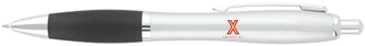 Curvaceous Matte Silver Ballpoint