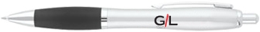 Curvaceous Matte Silver Ballpoint
