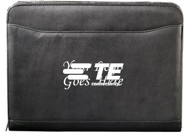 Millennium Leather Zippered Padfolio