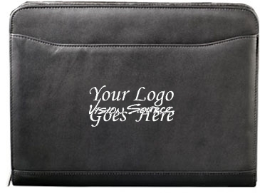 Millennium Leather Zippered Padfolio