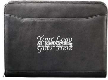 Millennium Leather Zippered Padfolio