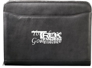 Millennium Leather Zippered Padfolio
