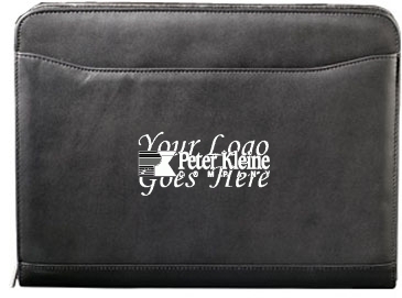 Millennium Leather Zippered Padfolio