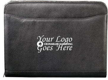 Millennium Leather Zippered Padfolio