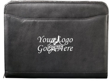 Millennium Leather Zippered Padfolio