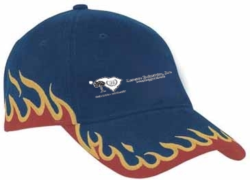 Brushed Heavy Cotton with Edge Flame