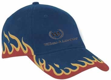 Brushed Heavy Cotton with Edge Flame