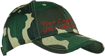 Cotton Twill with Camouflage Print