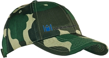 Cotton Twill with Camouflage Print
