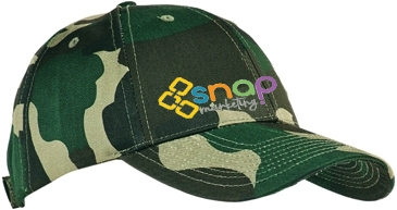 Cotton Twill with Camouflage Print