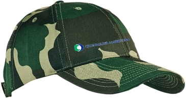 Cotton Twill with Camouflage Print