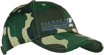 Cotton Twill with Camouflage Print