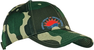 Cotton Twill with Camouflage Print