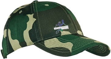 Cotton Twill with Camouflage Print