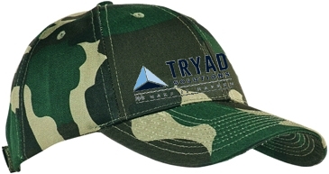 Cotton Twill with Camouflage Print