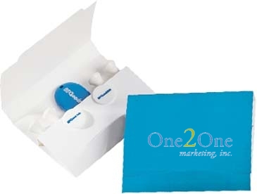 Deluxe Golf Tees, Ball Marker & Divot Tool Set