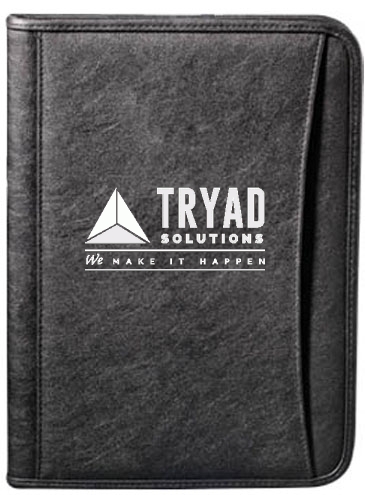 DuraHyde Jr. Zippered Padfolio