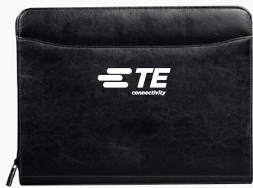 Renaissance Leather Zippered Padfolio