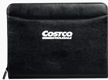 Renaissance Leather Zippered Padfolio