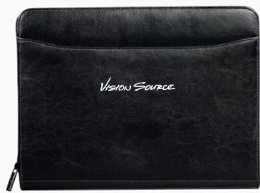 Renaissance Leather Zippered Padfolio