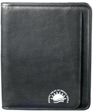 Manhattan Zippered Padfolio