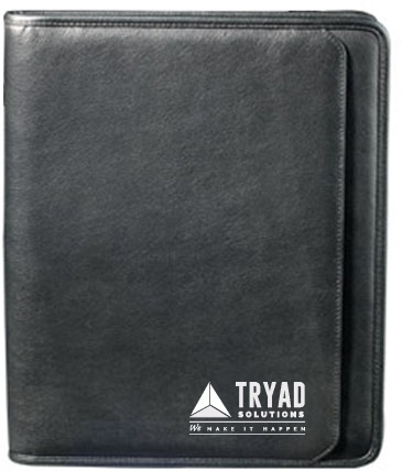 Manhattan Zippered Padfolio