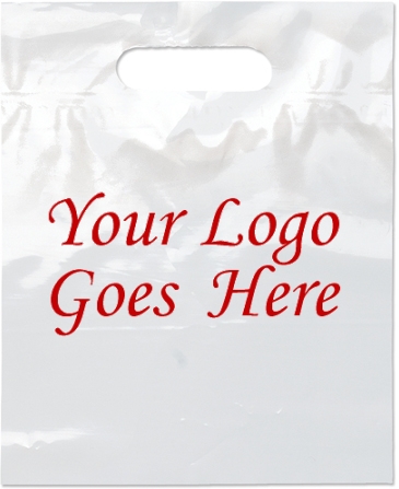 Die Cut Handle Bag-9 1/2 x 12