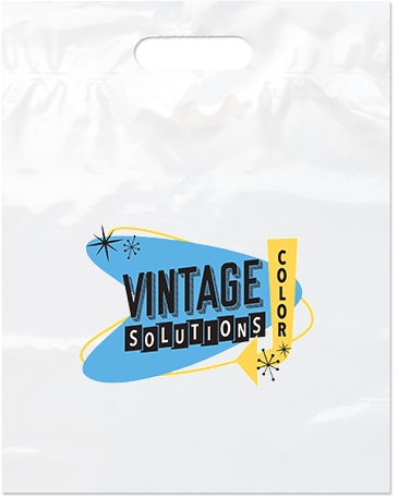 Die Cut Handle Bag-12 x 15 x 3