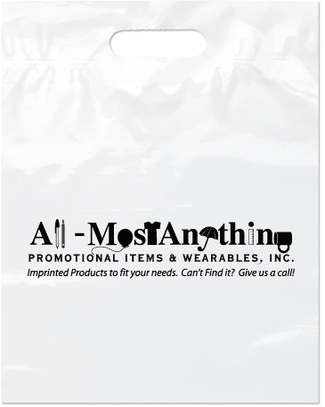 Die Cut Handle Bag-12 x 15 x 3