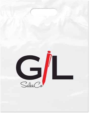 Die Cut Handle Bag-12 x 15 x 3