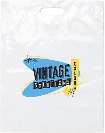 Die Cut Handle Bag-15 x 19 x 3
