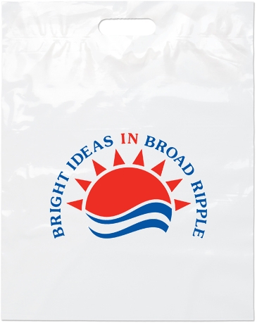 Die Cut Handle Bag-15 x 19 x 3