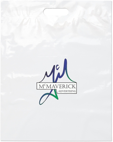 Die Cut Handle Bag-15 x 19 x 3