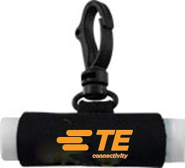 Neoprene Lip Balm Sleeve with Swivel Snap Hook (Lip Balm sold sep