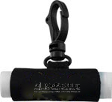 Neoprene Lip Balm Sleeve with Swivel Snap Hook (Lip Balm sold sep