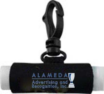Neoprene Lip Balm Sleeve with Swivel Snap Hook (Lip Balm sold sep