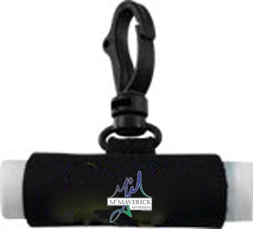 Neoprene Lip Balm Sleeve with Swivel Snap Hook (Lip Balm sold sep