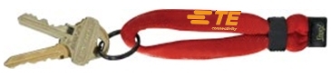 1/2" Cotton Wrist Retainer with Slider & Metal Split-Ring