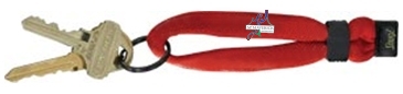 1/2" Cotton Wrist Retainer with Slider & Metal Split-Ring