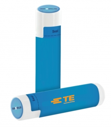 SPF 15 Lip Balm in White Tube and Full Color Dome Lid