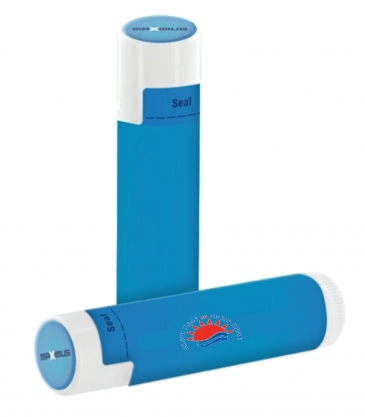SPF 15 Lip Balm in White Tube and Full Color Dome Lid