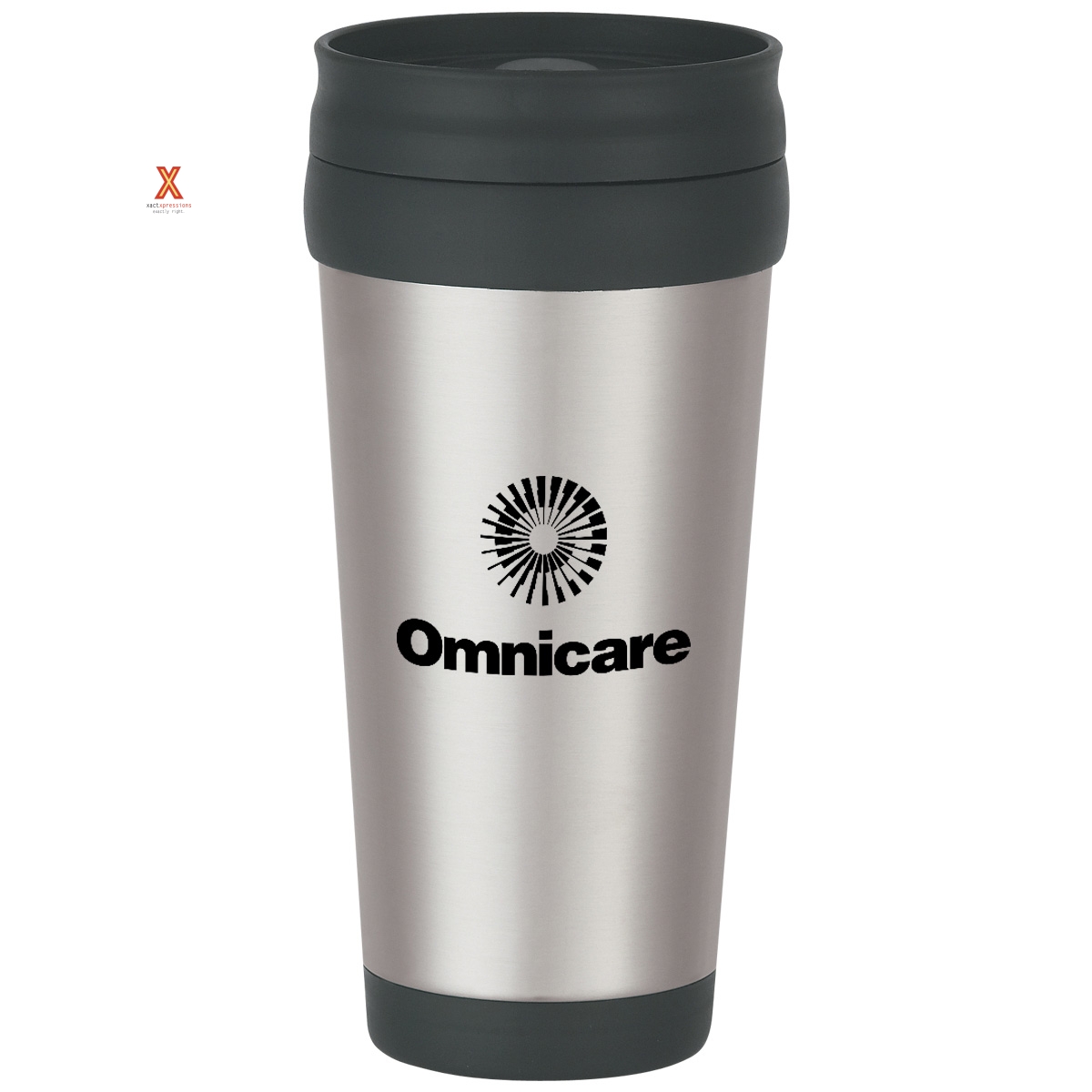 16 Oz. Stainless Steel Slide Action Travel Tumbler