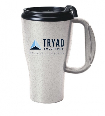 16 OZ. OMEGA MUG WITH SLIDER LID