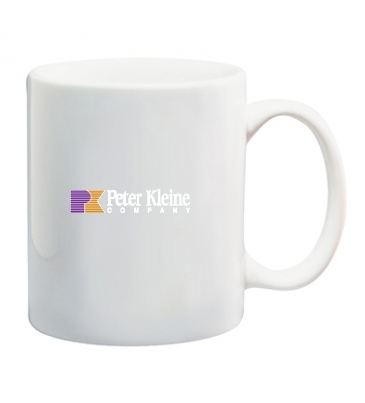 11 Oz. White Ceramic Mug