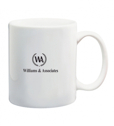 11 Oz. White Ceramic Mug